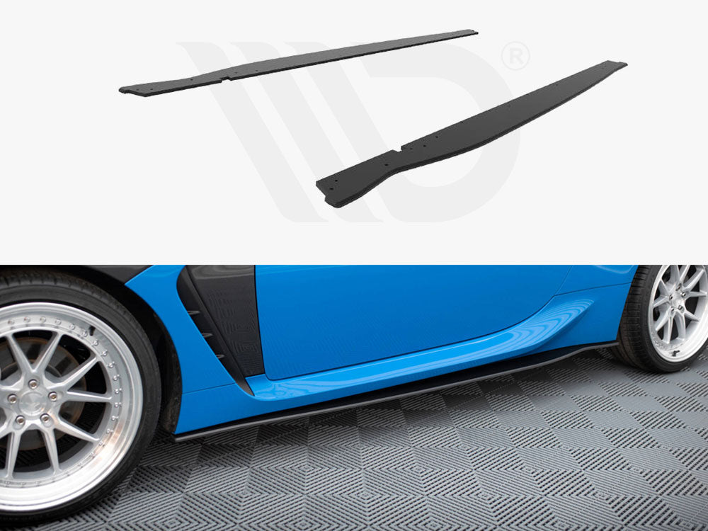 Street PRO Side Skirts Diffusers V.1 Toyota GR86 Mk1 - Wayside Performance 