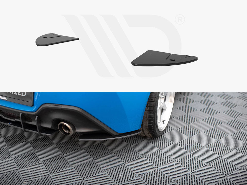 Street Pro Rear Side Splitters V.1 Toyota GR86 Mk1 - Wayside Performance 