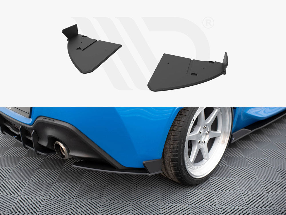 Street Pro Rear Side Splitters V.2 Toyota GR86 Mk1 - Wayside Performance 