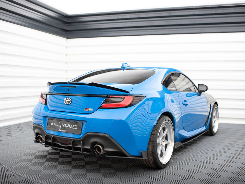 Street Pro Rear Side Splitters V.2 Toyota GR86 Mk1 - Wayside Performance