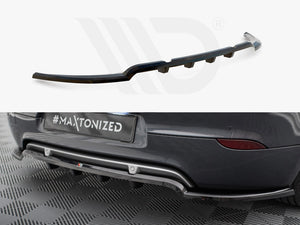 Central Rear Splitter (Vertical Bars) Renault Megane GT Mk3 Facelift - Wayside Performance 
