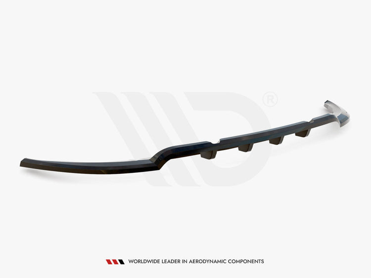 Central Rear Splitter (Vertical Bars) Renault Megane GT Mk3 Facelift - Wayside Performance 