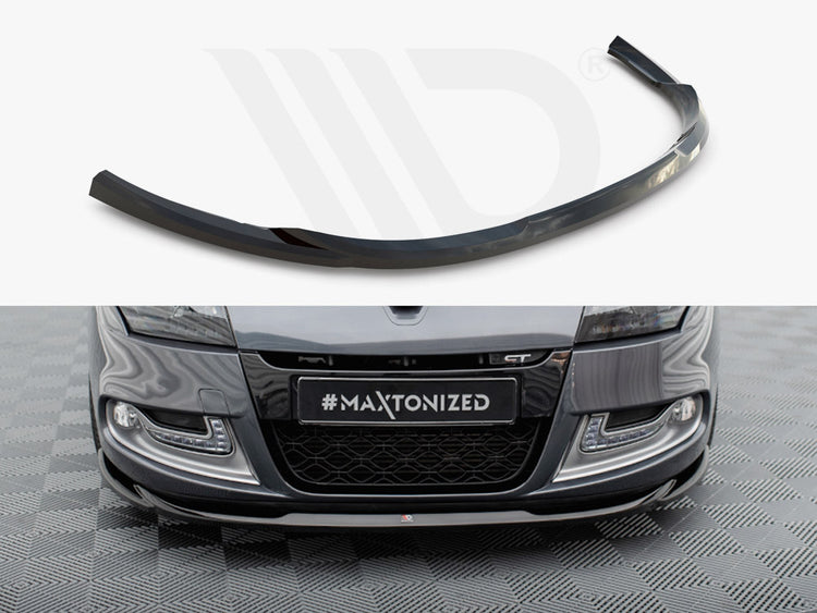Front Splitter V.2 Renault Megane GT Mk3 Facelift - Wayside Performance 