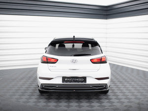 Central Rear Splitter Hyundai I30 Mk3 Facelift - Wayside Performance 