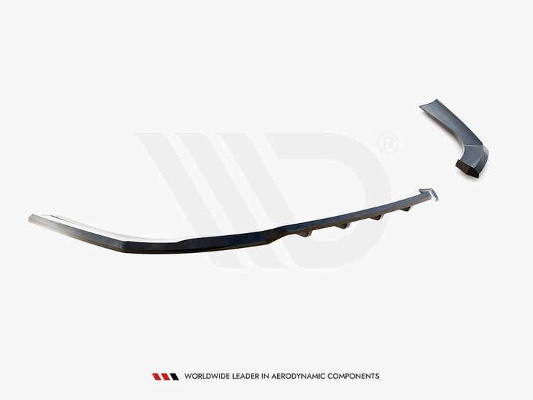 Central Rear Splitter (Vertical Bars) Kia Optima Mk3 - Wayside Performance 