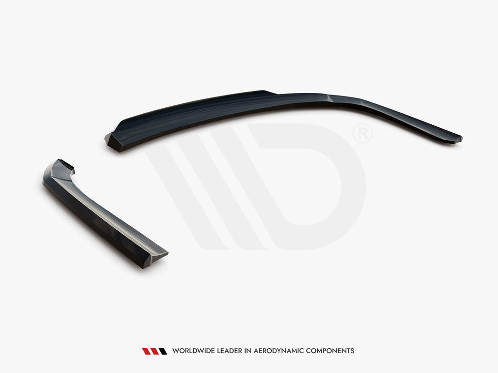 Central Rear Splitter (Vertical Bars) Kia Optima Mk3 - Wayside Performance 