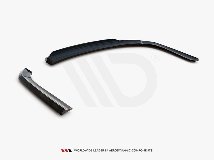 Central Rear Splitter (Vertical Bars) Kia Optima Mk3 - Wayside Performance 