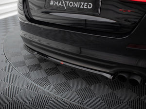 Central Rear Splitter (Vertical Bars) Kia Optima Mk3 - Wayside Performance 