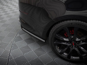 Central Rear Splitter (Vertical Bars) Kia Optima Mk3 - Wayside Performance 