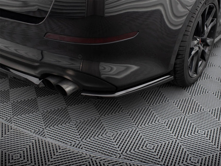 Central Rear Splitter (Vertical Bars) Kia Optima Mk3 - Wayside Performance 