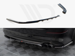 Central Rear Splitter (Vertical Bars) Kia Optima Mk3 - Wayside Performance 