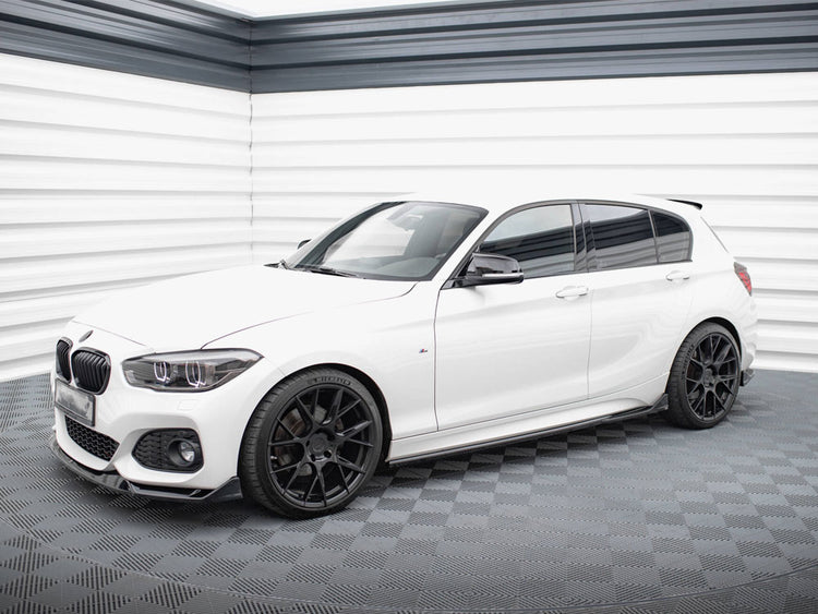 Side Skirts Diffusers V.3 CSL Look BMW 1 M-Pack / M140i F20 Facelift - Wayside Performance 
