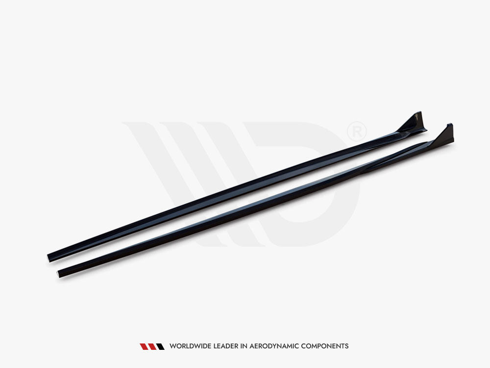 Side Skirts Diffusers V.3 CSL Look BMW 1 M-Pack / M140i F20 Facelift - Wayside Performance 