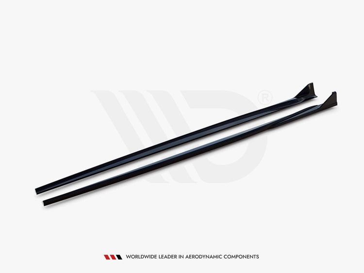 Side Skirts Diffusers V.3 CSL Look BMW 1 M-Pack / M140i F20 Facelift - Wayside Performance 