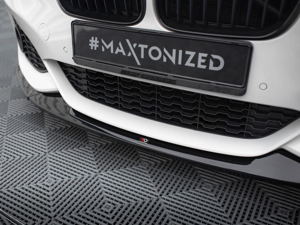 Front Splitter V.4 CSL Look BMW 1 M-Pack / M140i F20 Facelift - Wayside Performance 