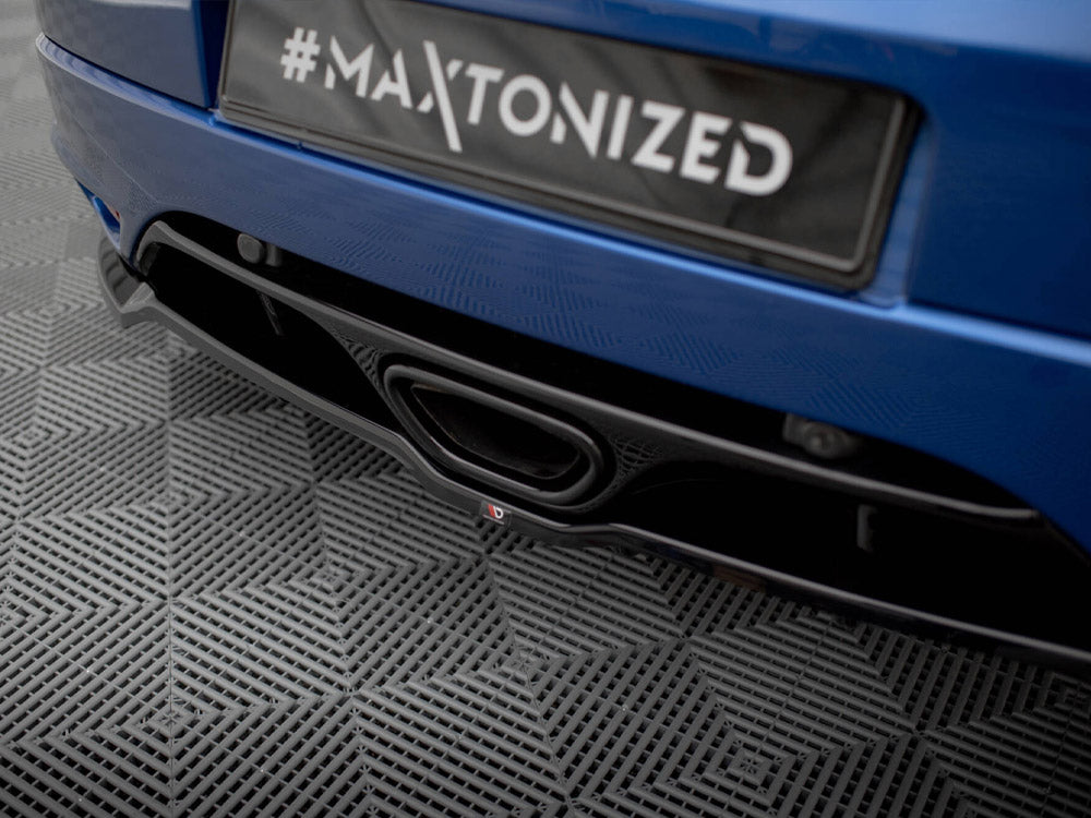 Central Rear Splitter (Vertical Bars) Renault Megane RS Mk3 - Wayside Performance 