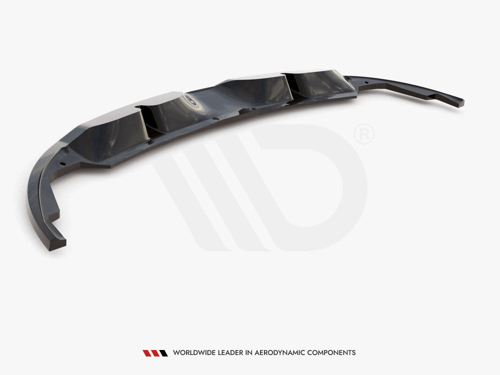 Central Rear Splitter (Vertical Bars) Renault Megane RS Mk3 - Wayside Performance 