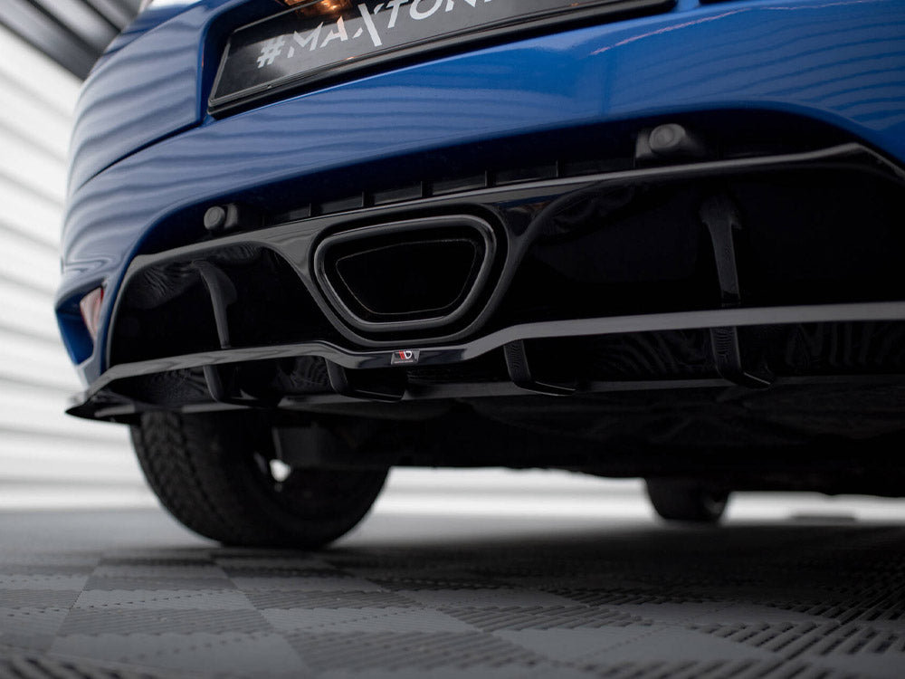 Central Rear Splitter (Vertical Bars) Renault Megane RS Mk3 - Wayside Performance 