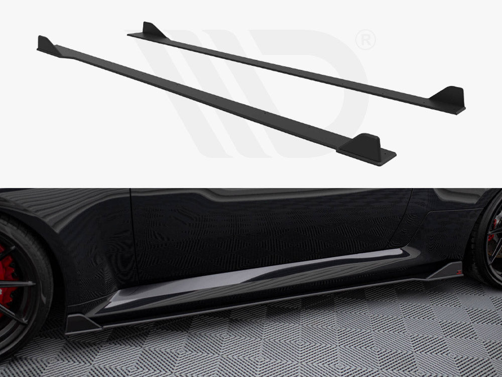 Street PRO Side Skirts Diffusers V.2 BMW M2 G87 - Wayside Performance 