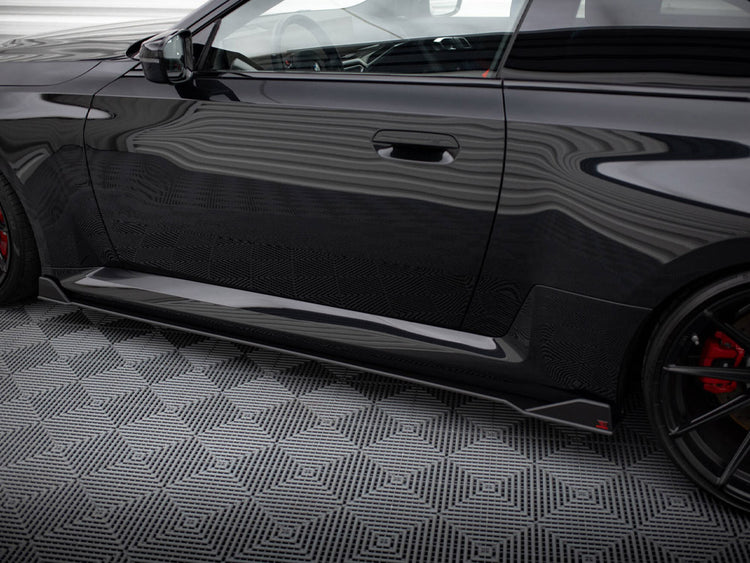 Street PRO Side Skirts Diffusers V.2 BMW M2 G87 - Wayside Performance 