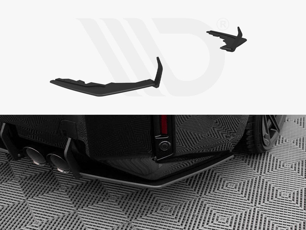 Street Pro Rear Side Splitters V.1 BMW M2 G87 - Wayside Performance 