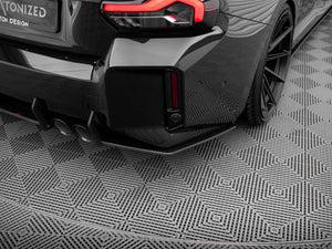 Street Pro Rear Side Splitters V.1 BMW M2 G87 - Wayside Performance 