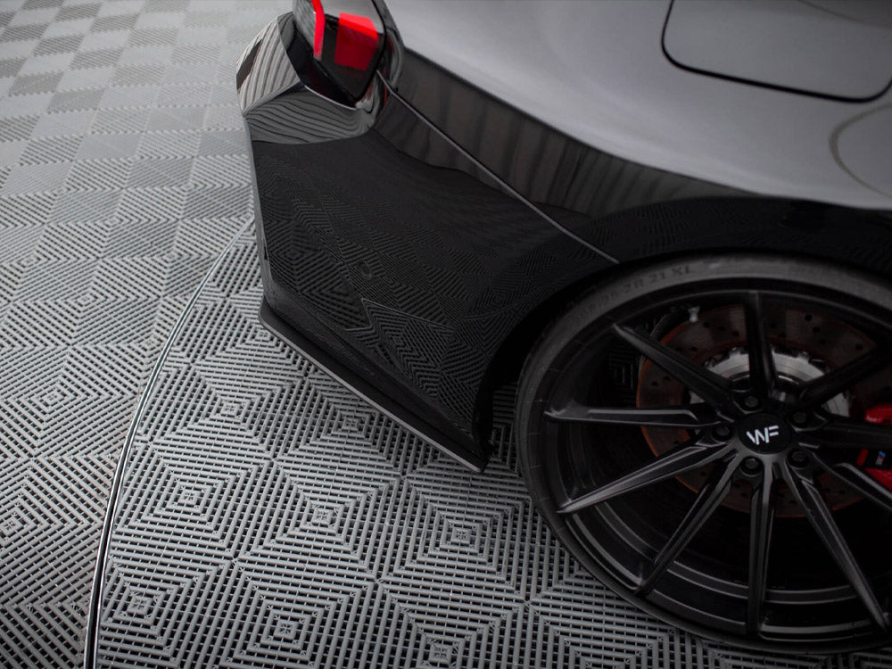 Street Pro Rear Side Splitters V.1 BMW M2 G87 - Wayside Performance 