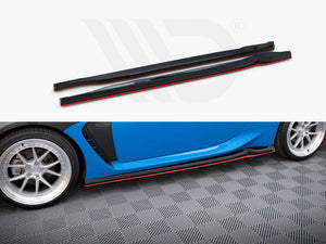 Side Skirts Diffusers V.2 Toyota GR86 Mk1 - Wayside Performance 