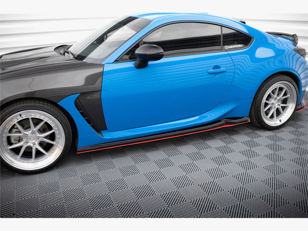 Side Skirts Diffusers V.2 Toyota GR86 Mk1 - Wayside Performance 