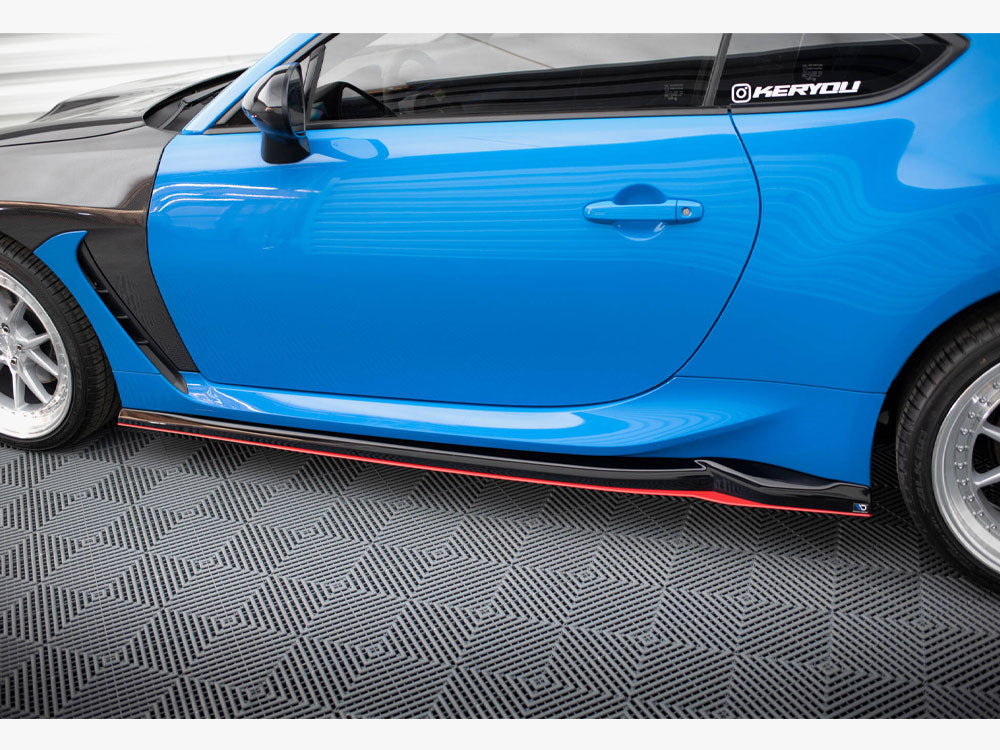 Side Skirts Diffusers V.2 Toyota GR86 Mk1 - Wayside Performance 