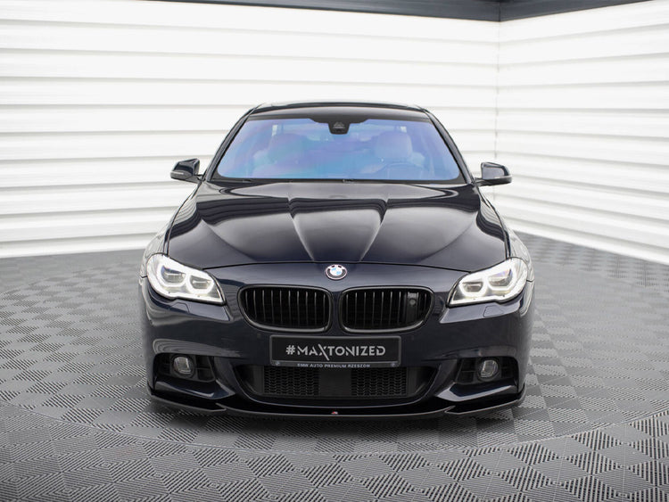 Front Splitter V.4 BMW 5 F10/F11 M-Sport - Wayside Performance 