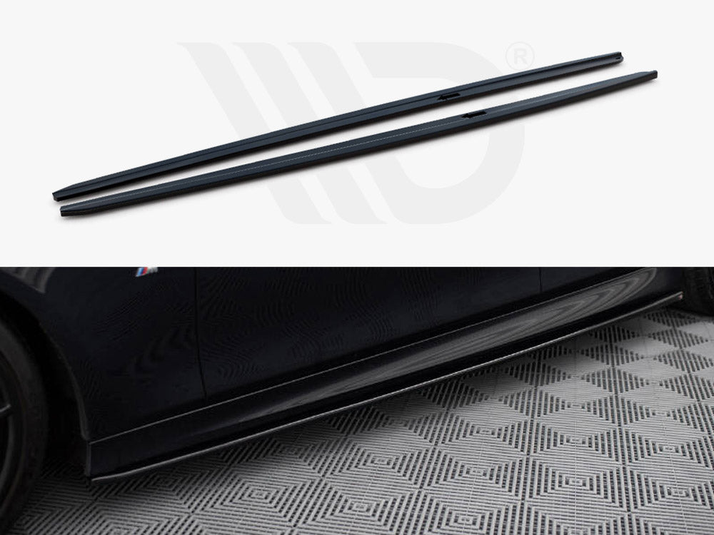 Side Skirts Diffusers V.2 BMW 5 F10 / F11 M-Pack / M5 - Wayside Performance 