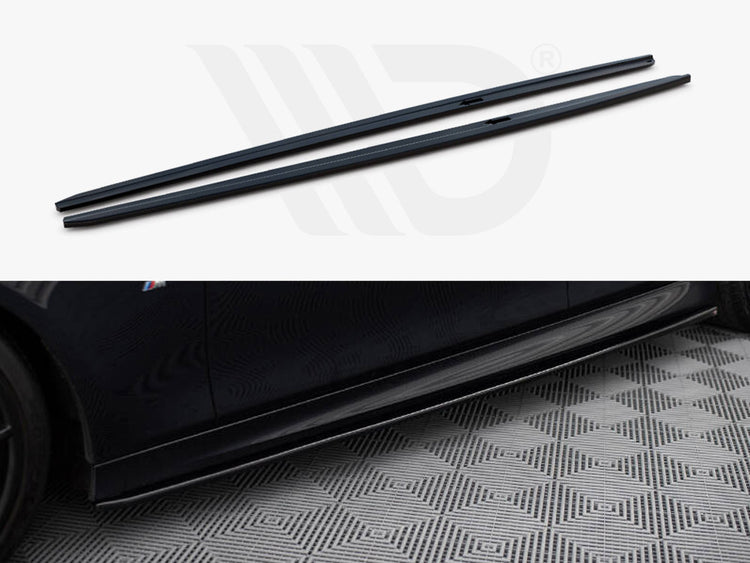 Side Skirts Diffusers V.2 BMW 5 F10 / F11 M-Pack / M5 - Wayside Performance 