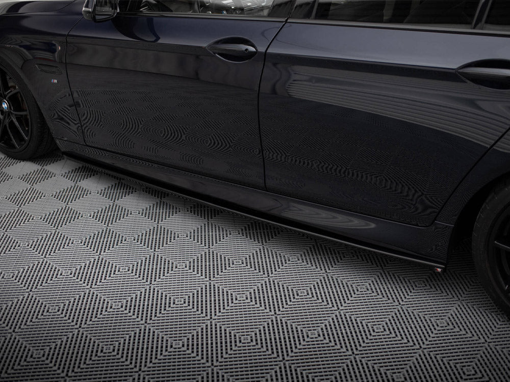 Side Skirts Diffusers V.2 BMW 5 F10 / F11 M-Pack / M5 - Wayside Performance 