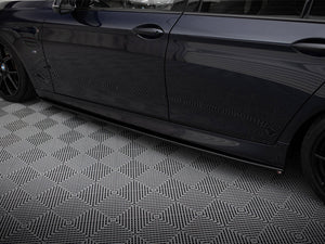 Side Skirts Diffusers V.2 BMW 5 F10 / F11 M-Pack / M5 - Wayside Performance 