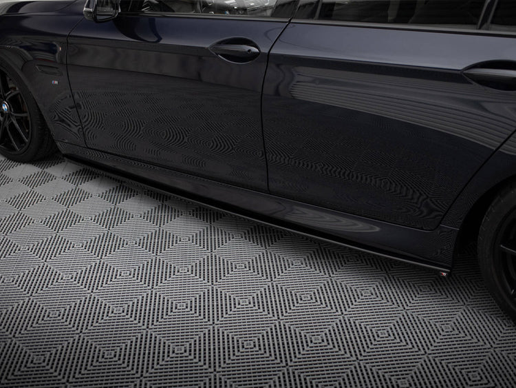 Side Skirts Diffusers V.2 BMW 5 F10 / F11 M-Pack / M5 - Wayside Performance 