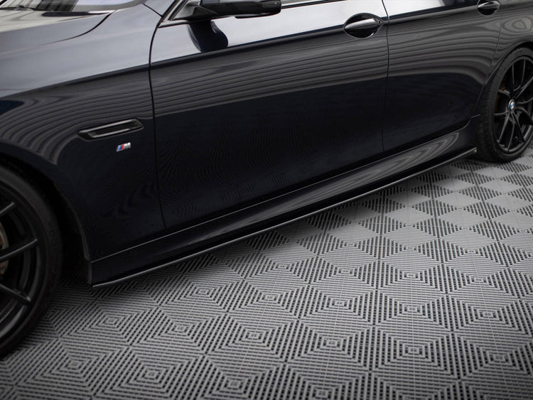 Side Skirts Diffusers V.2 BMW 5 F10 / F11 M-Pack / M5 - Wayside Performance 