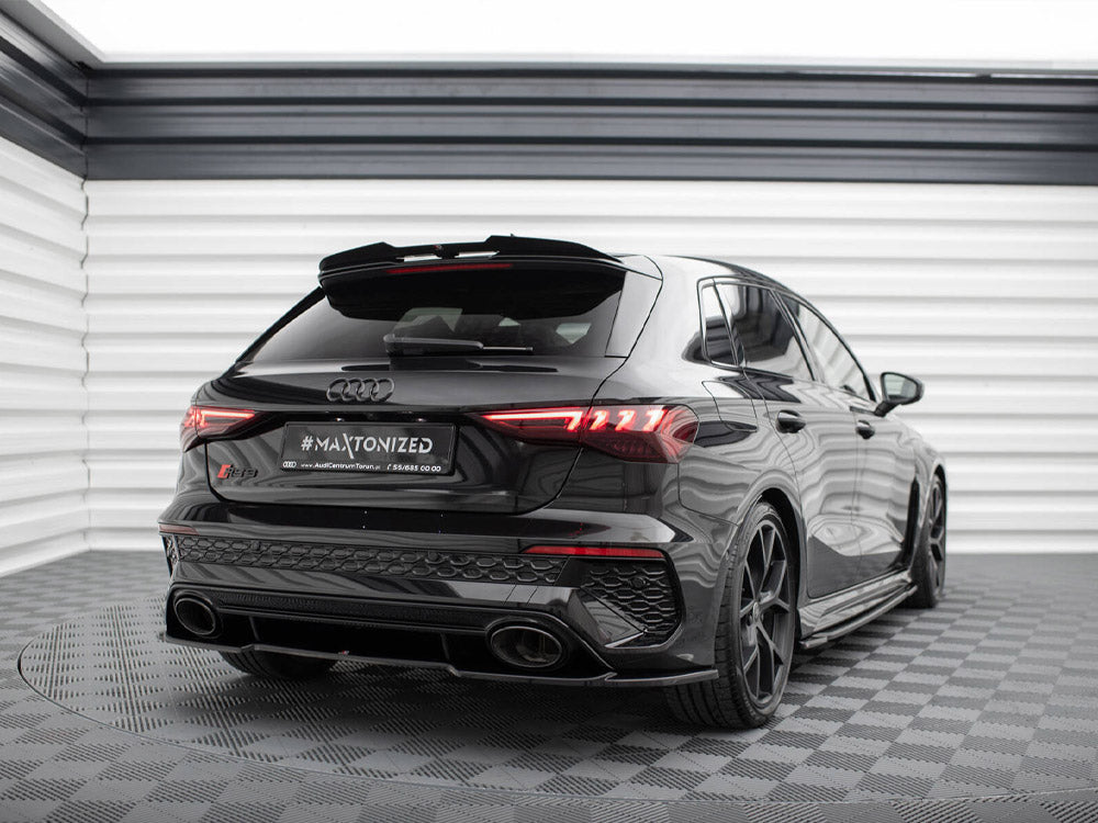 Central Rear Splitter Audi RS3 Sportback 8Y - Wayside Performance 