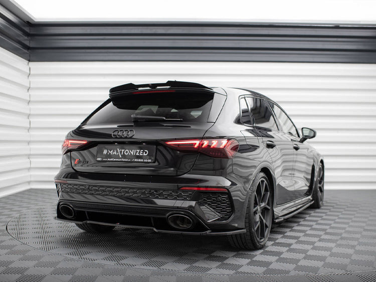 Central Rear Splitter Audi RS3 Sportback 8Y - Wayside Performance 
