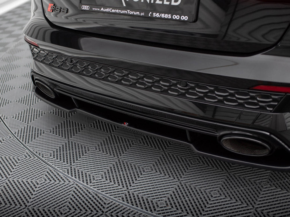 Central Rear Splitter Audi RS3 Sportback 8Y - Wayside Performance 