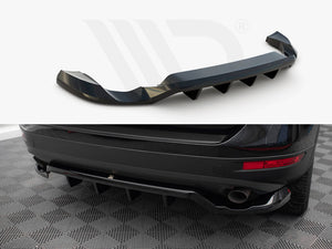 Central Rear Splitter (Vertical Bars) Volkswagen Touareg Mk2 - Wayside Performance 