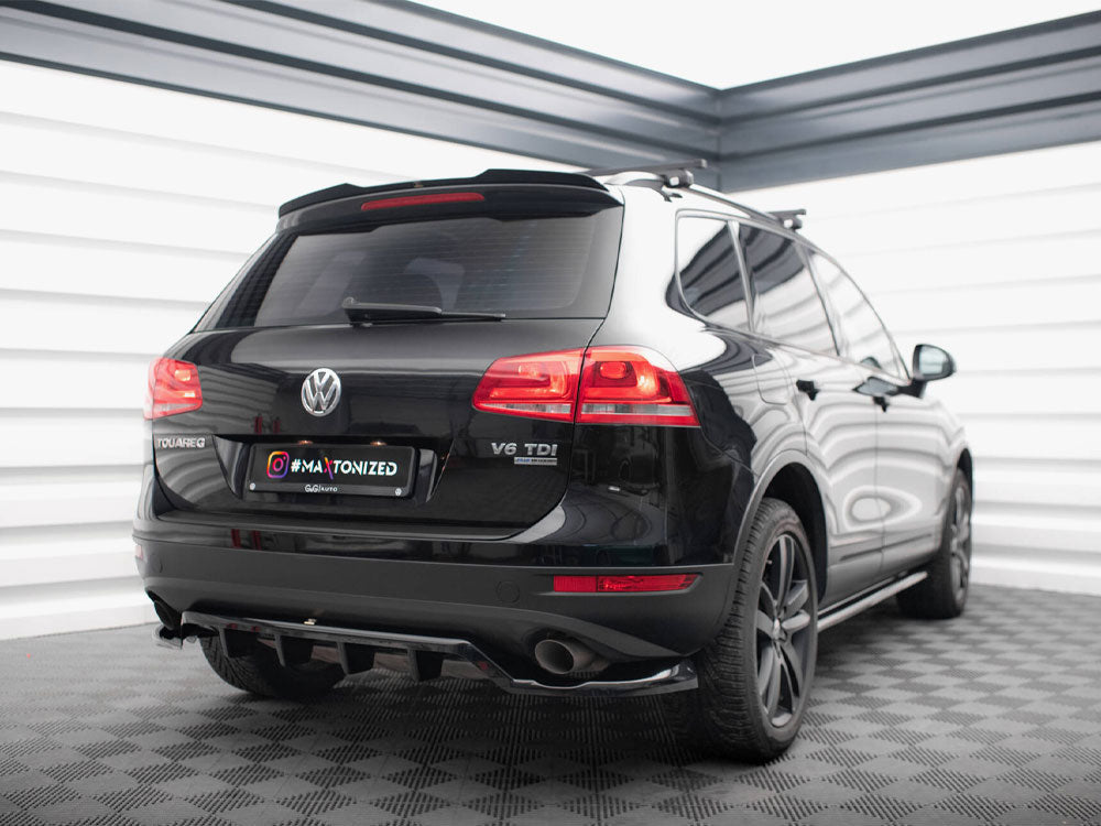 Central Rear Splitter (Vertical Bars) Volkswagen Touareg Mk2 - Wayside Performance 