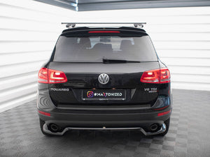 Central Rear Splitter (Vertical Bars) Volkswagen Touareg Mk2 - Wayside Performance 
