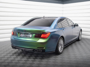 Central Rear Splitter (Vertical Bars) BMW 7 F01 - Wayside Performance 