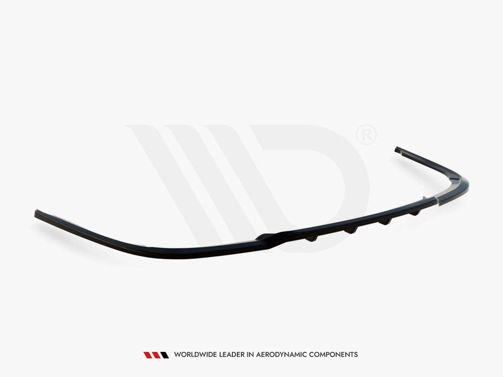 Central Rear Splitter (Vertical Bars) BMW 7 F01 - Wayside Performance 
