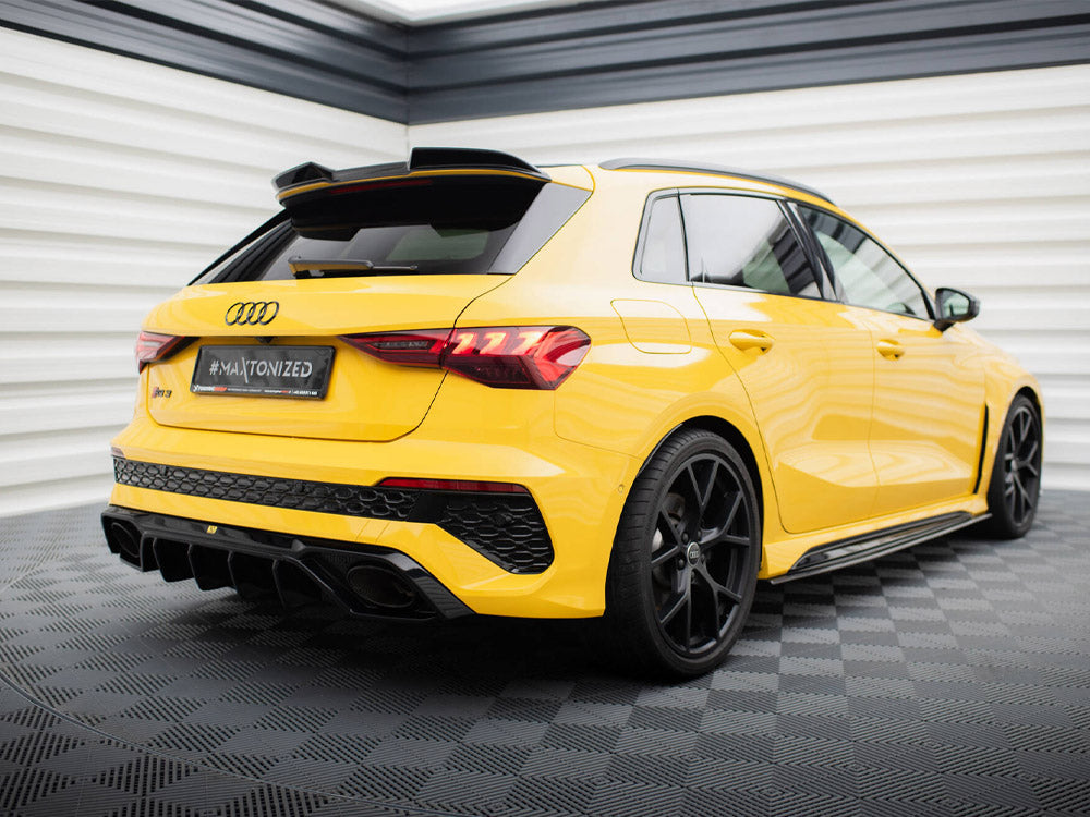 Spoiler CAP 3D Audi RS3 / S3 / A3 S-Line Sportback 8Y - Wayside Performance 