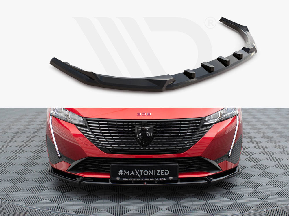 Front Splitter V.2 Peugeot 308 Mk3 - Wayside Performance 