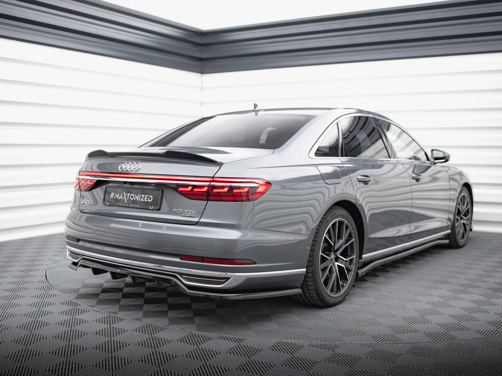 Central Rear Splitter (Vertical Bars) Audi A8 D5 - Wayside Performance 