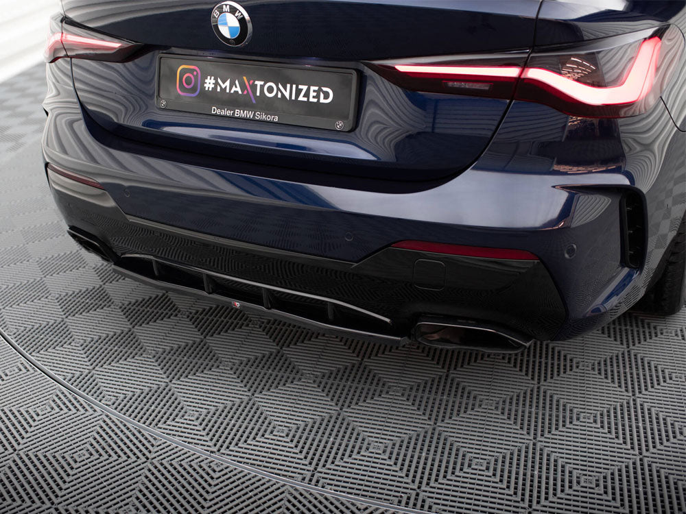 Central Rear Splitter BMW 4 M440i G22 - Wayside Performance 