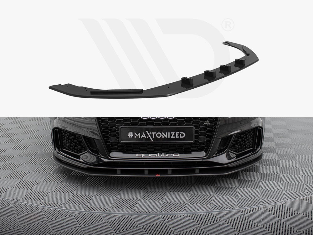 Street PRO Front Splitter Audi RS3 Sedan 8V Facelift - Wayside Performance 
